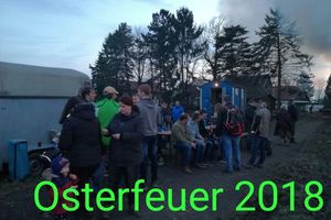 Osterfeuer junge Kompanie