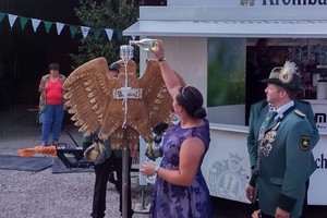 Vogel Taufe des Schützenvogel 2018