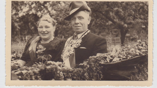 Königspaar 1952 Erstes Schützenfest nach dem Krieg
